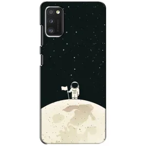 Космические Чехлы для Поко М3 Про (4G/5G) (VPrint) (На луне)