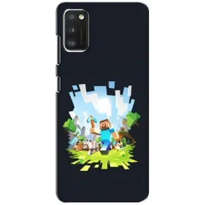 Чехол Майнкрафт на Xiaomi POCO M3 Pro (4G/5G) (AlphaPrint) Minecraft (персонажи Minecraft)