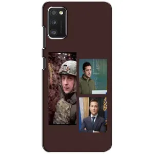 Чехол для Xiaomi POCO M3 Pro (4G/5G) (AlphaPrint - с принтом Зеленского) (Президент)