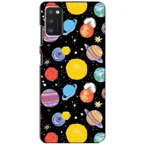 Космические Чехлы для Поко М3 Про (4G/5G) (VPrint) (Рисованные планеты)