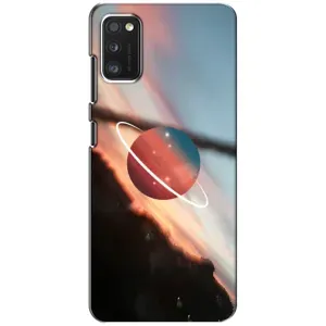 Космические Чехлы для Поко М3 Про (4G/5G) (VPrint) (Сатурн)