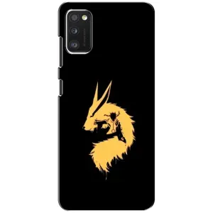 Naruto Anime Чехлы для Поко М3 Про (4G/5G) (AlphaPrint) (силуэт Курама Наруто)