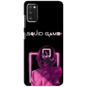 Чохол Гра в кальмара для Xiaomi POCO M3 Pro (4G/5G) (Неоновий охоронець гри)