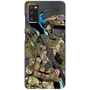 Чехлы с картинкой ЗСУ для Xiaomi POCO M3 Pro (4G/5G) (AlphaPrint) (Воин ВСУ)