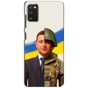 Чехол для Xiaomi POCO M3 Pro (4G/5G) (AlphaPrint - с принтом Зеленского) (Зеленский солдат)