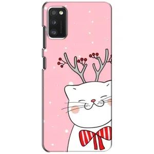 Новогодние Чехлы для Поко М3 Про (4G/5G) (VPrint) (Зимний кот)