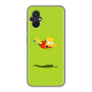 Чjхол з Сімпсонами для Xiaomi POCO M5 (VPrint) (Барт Сімпсон)