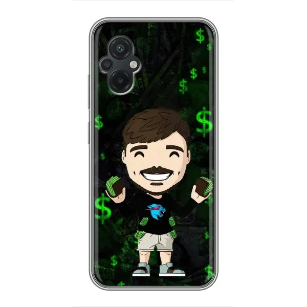 Чохол з принтом «Блогер Beast» для Xiaomi POCO M5