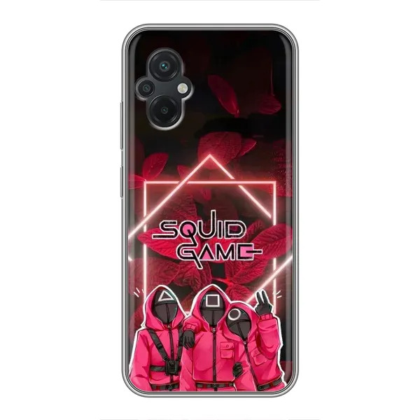 Чохол з принтом «Охоронці Гра кальмара» для Xiaomi POCO M5 Чохол з принтом «Охоронці Гра кальмара» для Xiaomi POCO M5