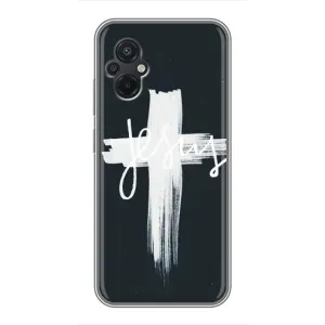 Чехол для Xiaomi POCO M5 (AlphaPrint) - (Христианские) (Иисус)