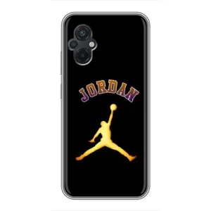 Чехлы для Xiaomi POCO M5 - с картинкой JORDAN (AlphaPrint) (Jordan Gold)