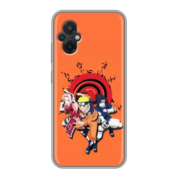 Чохол з принтом «команда Наруто» для Xiaomi POCO M5