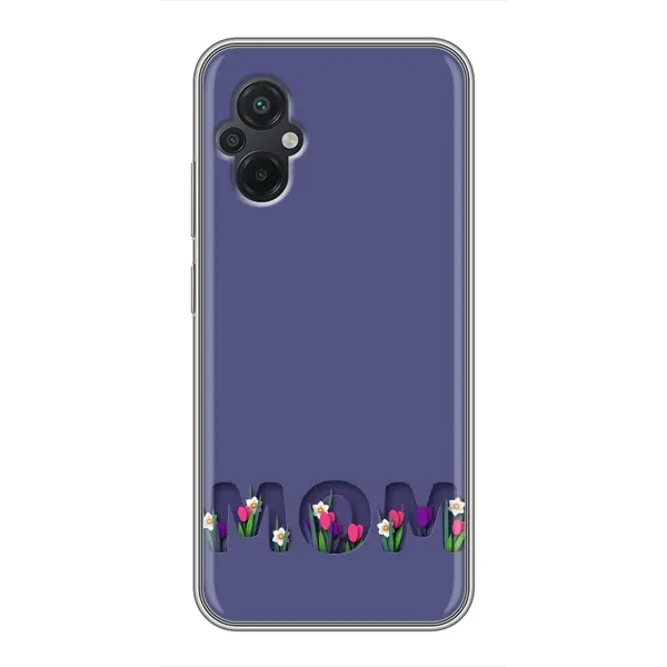 Чохол з принтом «Мама в квітах» для Xiaomi POCO M5 Чохол з принтом «Мама в квітах» для Xiaomi POCO M5