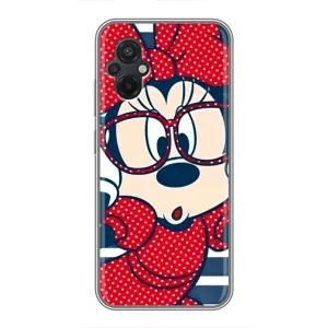 Эксклюзивный чехол для Xiaomi POCO M5 (AlphaPrint - Мультяшные) (Маус в очках)