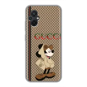 Чехлы ГУЧЧИ для Поко М5 (AlphaPrint) (Mickey GUCCI)