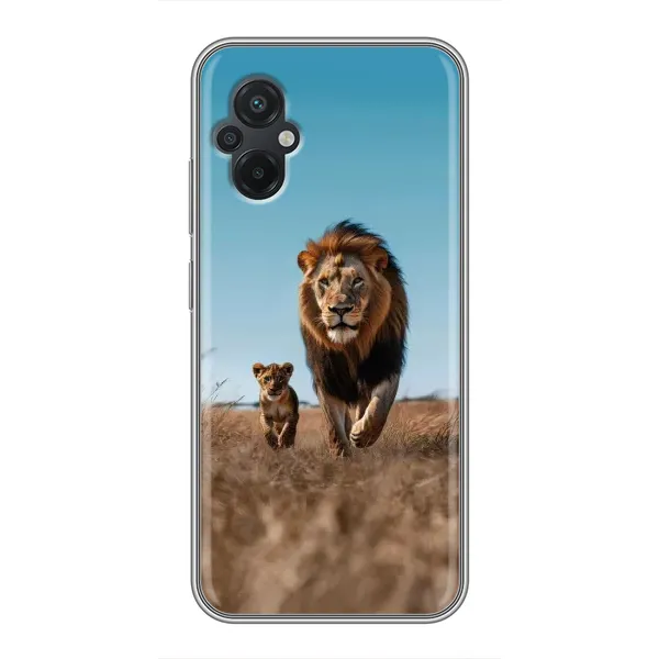 Чохол з принтом «Мусафа та Сімба» для Xiaomi POCO M5