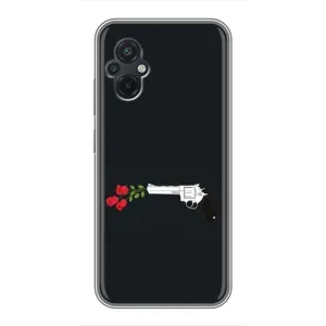Чехлы (ART) Цветы на Xiaomi POCO M5 (VPrint) (Неожиданные цветы)