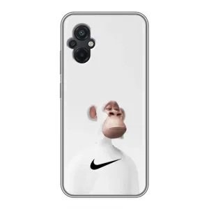 Чехлы с Обезьянами NFT для Xiaomi POCO M5 (AlphaPrint) (обезьяна NFT Nike)