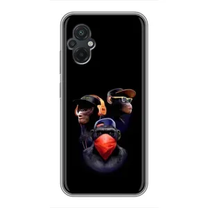 Чохол з Мавпами Xiaomi POCO M5 - (AlphaPrint)