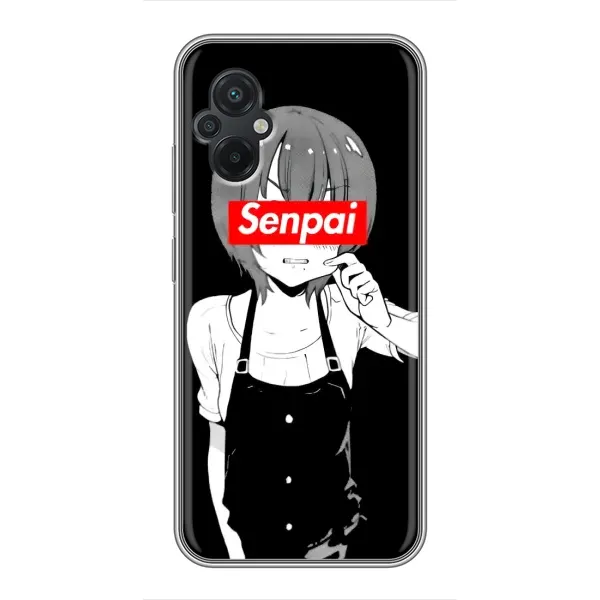 Чохол з принтом «Senpai» для Xiaomi POCO M5