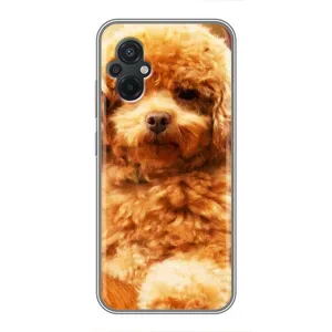 Чехол с принтом «Щенок Бишон» для Xiaomi POCO M5