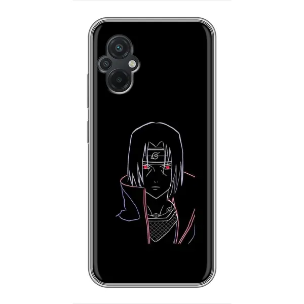 Чехол с принтом «силуэт Итачи» для Xiaomi POCO M5