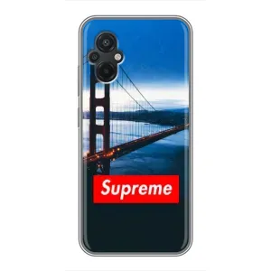 Чехол с принтом «Стиль Supreme» для Xiaomi POCO M5