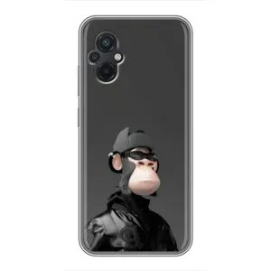 Чехлы с Обезьянами NFT для Xiaomi POCO M5 (AlphaPrint) (стильная обезьяна NFT)