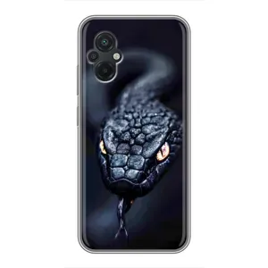 Чохол з картинкою 'Хижаки' для Xiaomi POCO M5 (Чорна змія)