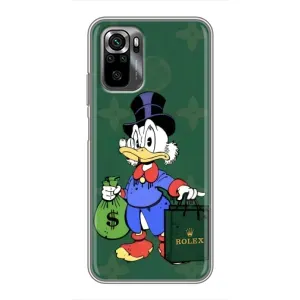 Чехлы для Xiaomi POCO M5s - Скрудж МакДак Louis Vuitton (PREMIUMPrint) (Богатая Утка)