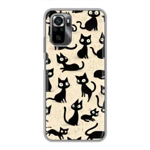 Чехол с рисунком кот на Xiaomi POCO M5s