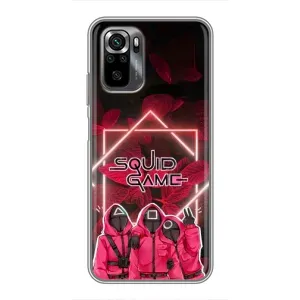 Чохол Гра в кальмара для Xiaomi POCO M5s (Охоронці Гра кальмара)