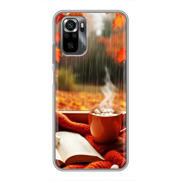 Чохол з принтом «Кава і дощ» для Xiaomi POCO M5s