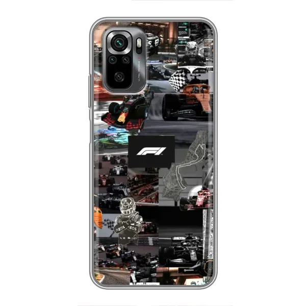 Чохол з принтом «Гоночний колаж Ф1» для Xiaomi POCO M5s