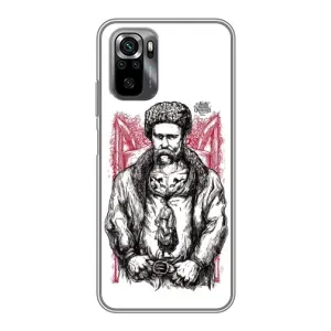 Чохли для Xiaomi POCO M5s с принтом Тараса Шевченко (AlphaPrint) (Козак Шевченко)