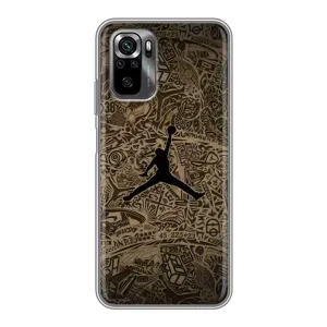 Чехлы для Xiaomi POCO M5s - с картинкой JORDAN (AlphaPrint) (Logo Jordan)