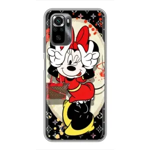 Чехол Disney Mouse Xiaomi POCO M5s (PREMIUMPrint) (Минни peace)
