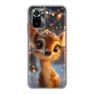 Чохол з принтом «Оленятко серед гірлянд» для Xiaomi POCO M5s