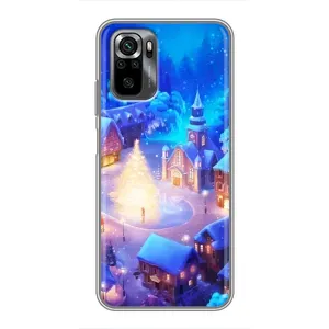 Різдвяні Чохли для Xiaomi POCO M5s (VPrint) (Різдвяне місто)