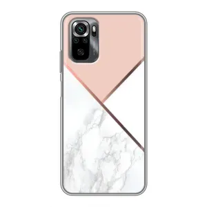 Мраморний чехол на Xiaomi POCO M5s (VPrint) (Тройний мрамор)