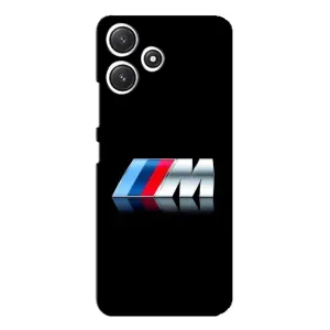Чохол для Ксіаомі ПОКО М6 Про (5Д) - з принтом БМВ (AlphaPrint) (AMG)