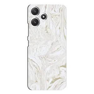 Мраморний чехол на Xiaomi POCO M6 Pro (5G) (VPrint) (Білий мрамор)