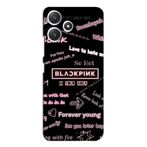 Чохол з музикальним гуртом для Xiaomi POCO M6 Pro (5G) (BLACKPINK)