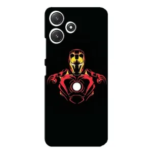Чохли з героями Марвел Xiaomi POCO M6 Pro (5G) (VPrint) (Залізна людина)
