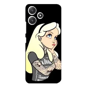Чохол з друком для Xiaomi POCO M6 Pro (5G) - (Мода) (AlphaPrint) (Дівчина в тату)