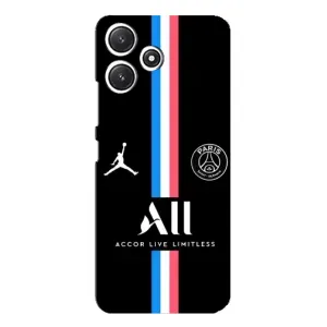 Чохли PSG для Xiaomi POCO M6 Pro (5G) (AlphaPrint) (футболка ПСЖ)