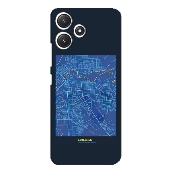 Чохол з принтом «Луганськ» для Xiaomi POCO M6 Pro (5G)