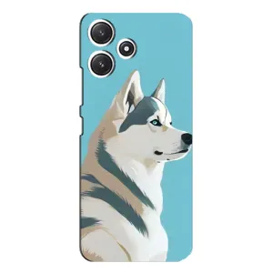 Чохол з Хаскі Xiaomi POCO M6 Pro (5G) - (AlphaPrint) (Хаскі арт)