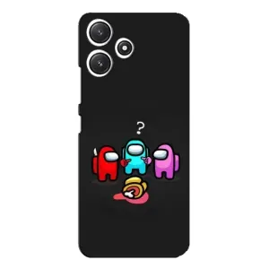 Чехол Амонг Ас для Xiaomi POCO M6 Pro (5G) (AlphaPrint) (Импостер)