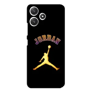 Чехлы для Xiaomi POCO M6 Pro (5G) - с картинкой JORDAN (AlphaPrint) (Jordan Gold)